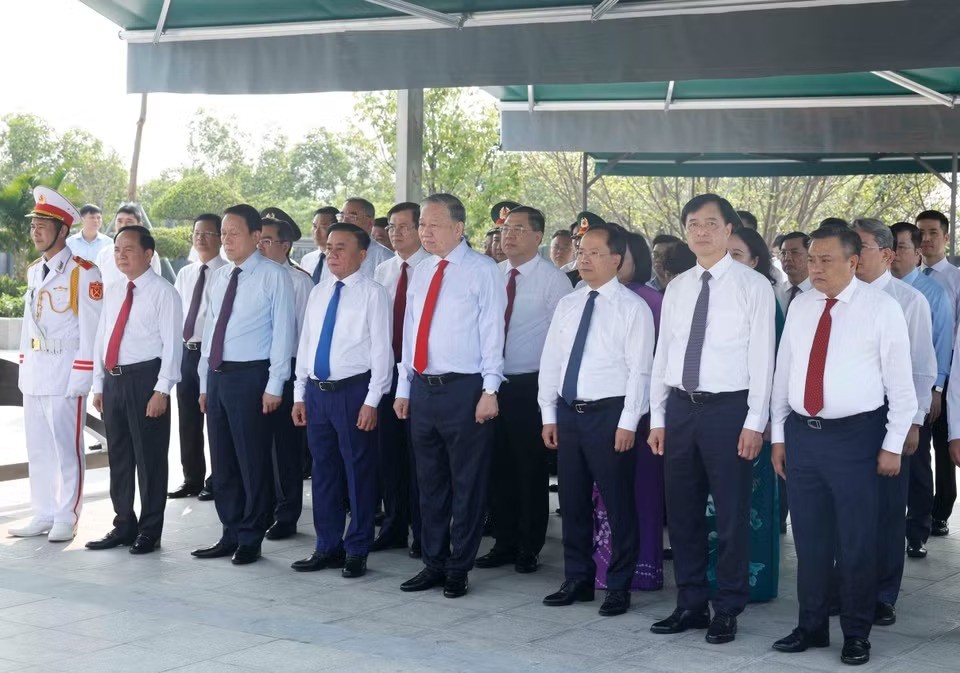 Tổng Bí thư, Chủ tịch nước dự Lễ kỷ niệm 120 năm Ngày sinh Tổng Bí thư Hà Huy Tập