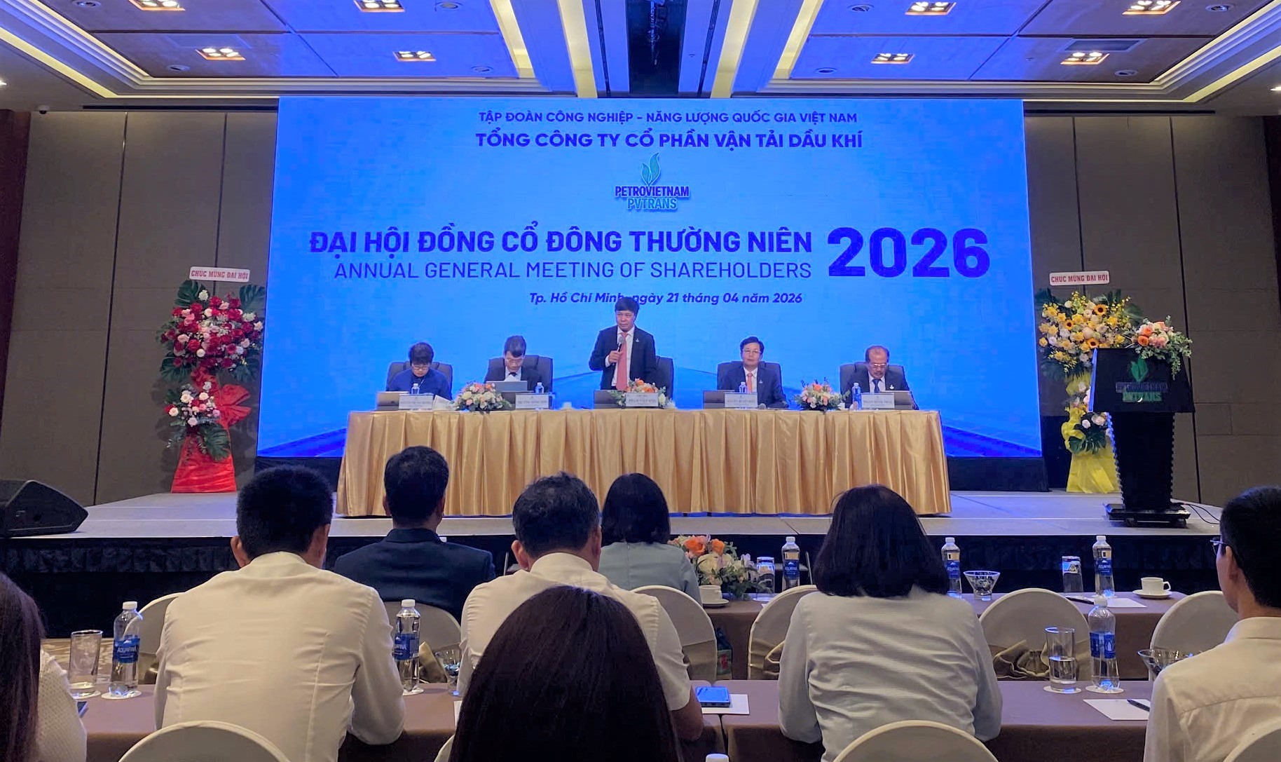 ĐHĐCĐ PVTrans: Lãi quý 1/2026 tăng 30%, tham vọng nâng đội tàu lên 100 chiếc