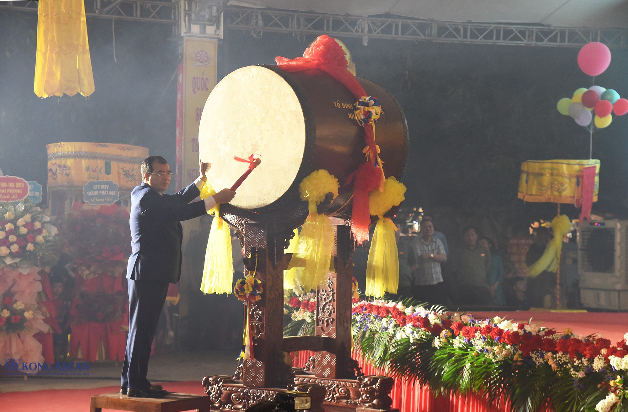 Trang trọng khai hội truyền thống chùa Nhẫm Dương ở Hải Phòng