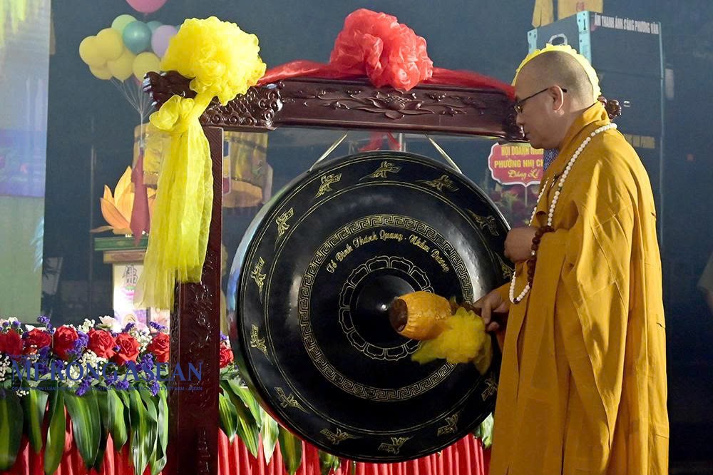 Trang trọng khai hội truyền thống chùa Nhẫm Dương ở Hải Phòng