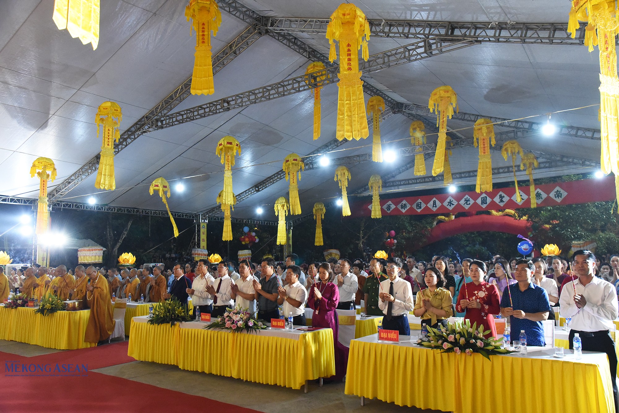 Trang trọng khai hội truyền thống chùa Nhẫm Dương ở Hải Phòng