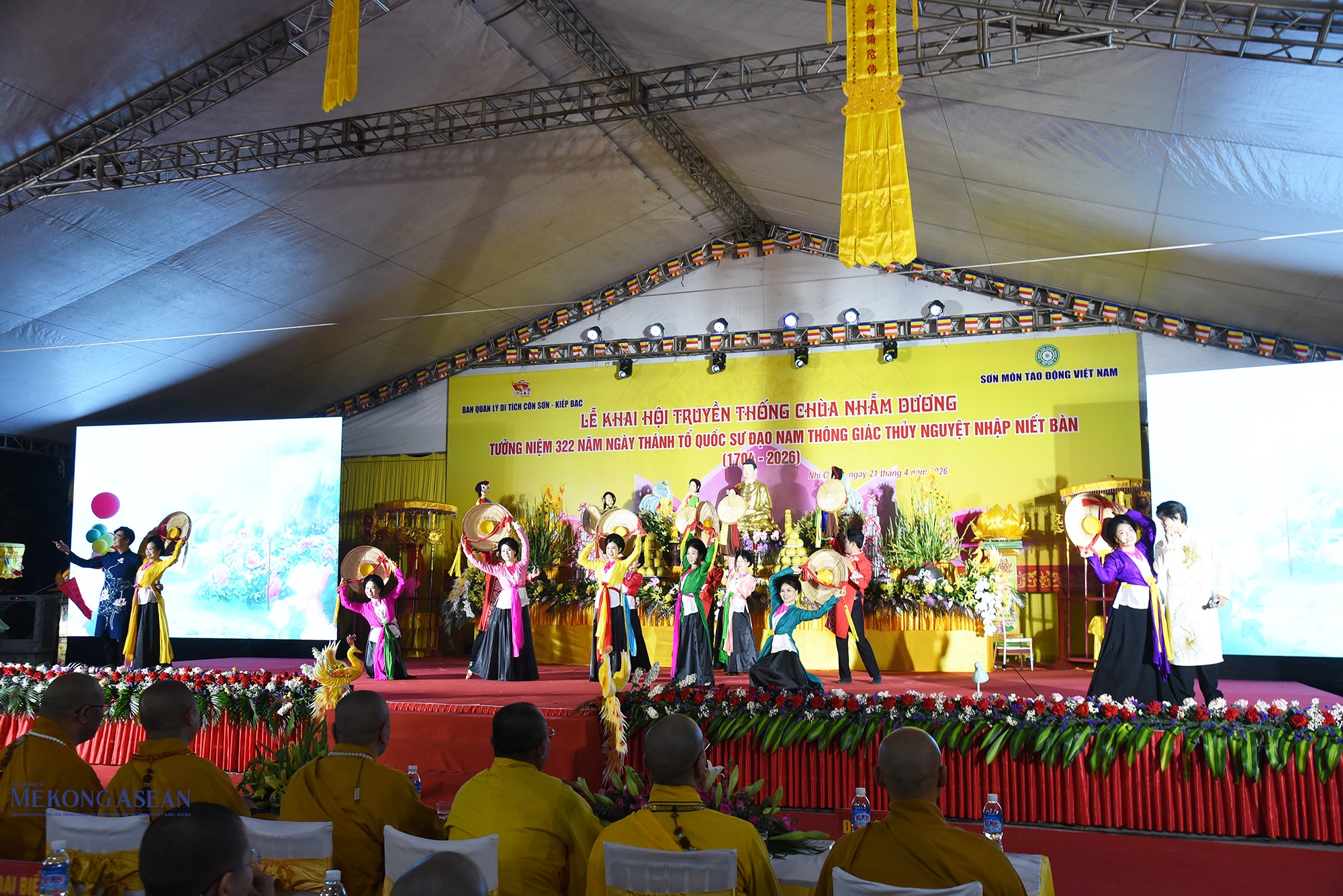 Trang trọng khai hội truyền thống chùa Nhẫm Dương ở Hải Phòng