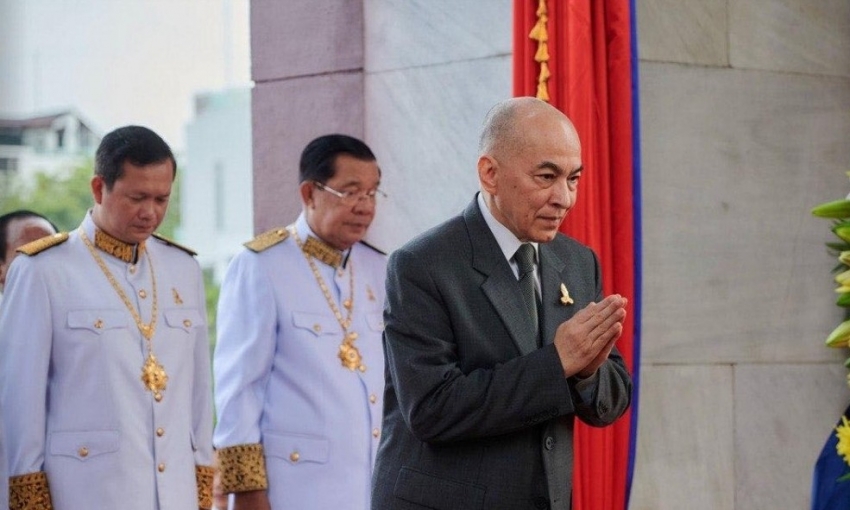 Ông Hun Sen cập nhật sức khỏe Quốc vương Campuchia sau phẫu thuật