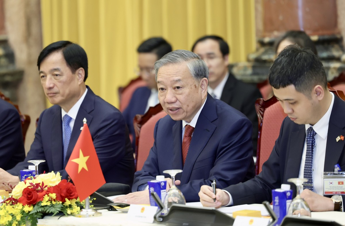 Thúc đẩy quan hệ Việt Nam - Hàn Quốc hướng tới tương lai thịnh vượng chung