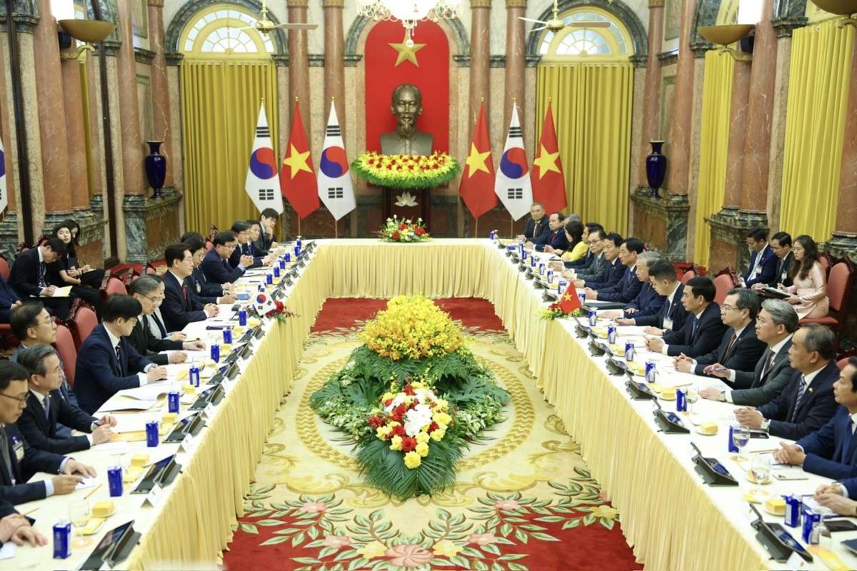 Thúc đẩy quan hệ Việt Nam - Hàn Quốc hướng tới tương lai thịnh vượng chung