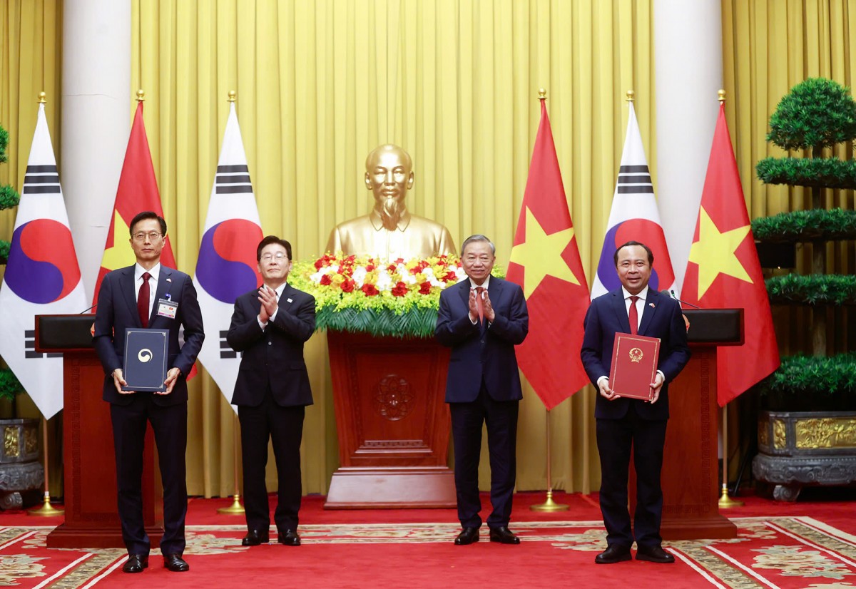 Thúc đẩy quan hệ Việt Nam - Hàn Quốc hướng tới tương lai thịnh vượng chung