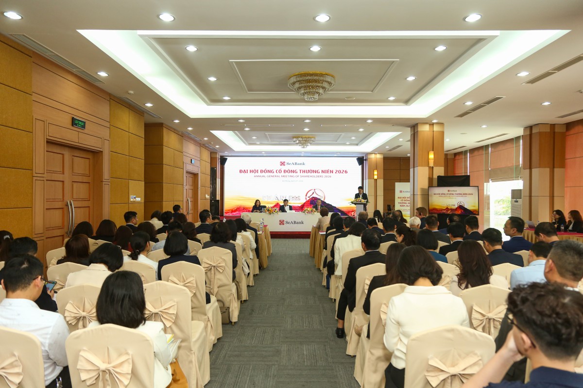 ĐHĐCĐ SeABank: Chốt trả cổ tức 20,5%, tăng vốn lên 34.688 tỷ đồng