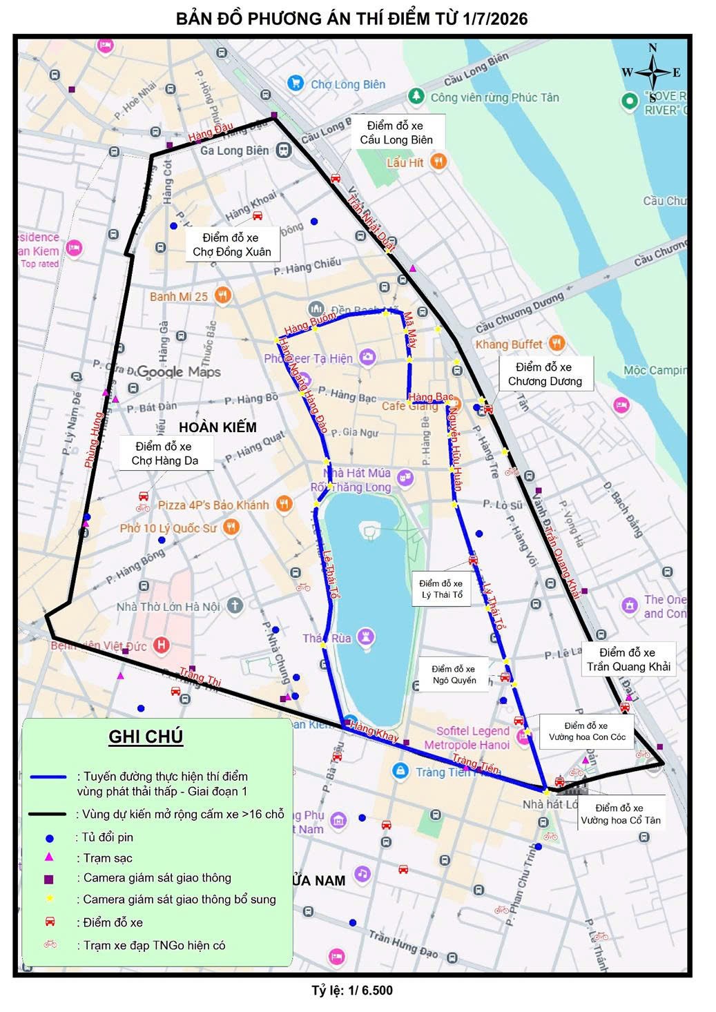 Hà Nội dự kiến cấm xe máy xăng theo giờ tại phường Hoàn Kiếm từ 1/7