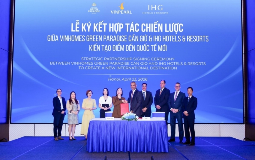 IHG phát triển 4 khách sạn hơn 1.000 phòng tại Vinhomes Green Paradise Cần Giờ