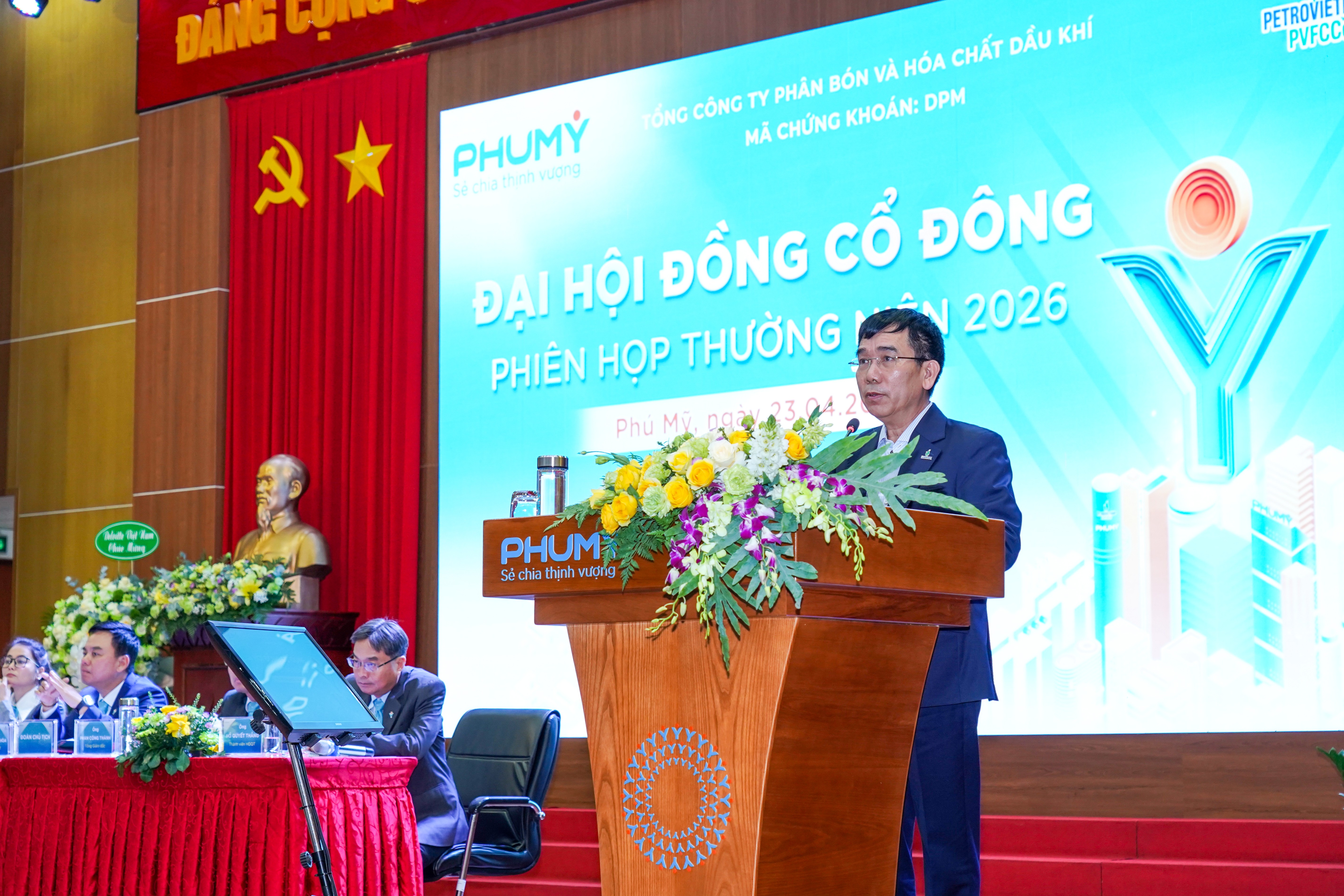 ĐHĐCĐ DPM: Báo lãi năm 2025 tăng gần gấp đôi, dốc ngàn tỷ chia cổ tức tỷ lệ 15%