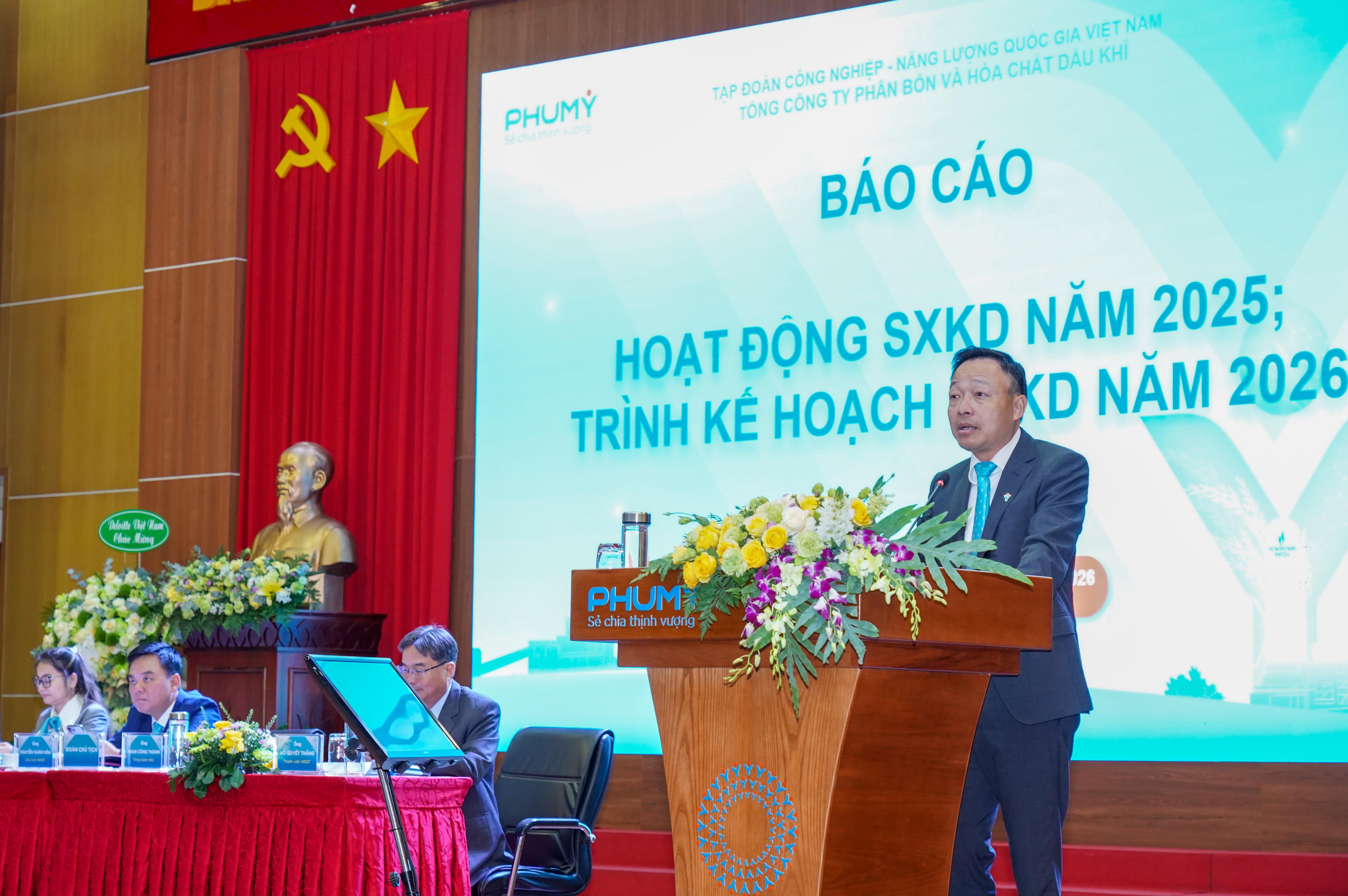 ĐHĐCĐ DPM: Báo lãi năm 2025 tăng gần gấp đôi, dốc ngàn tỷ chia cổ tức tỷ lệ 15%