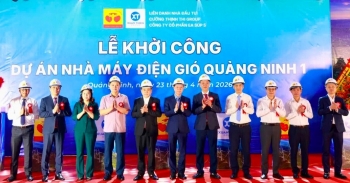 Quảng Ninh khởi công dự án điện gió đầu tiên