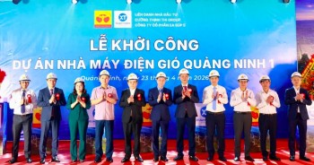 Quảng Ninh khởi công dự án điện gió đầu tiên