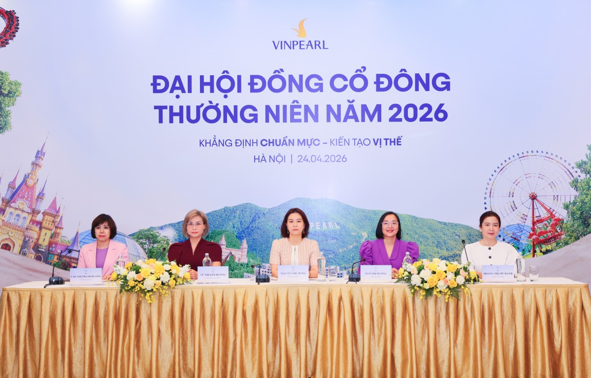 ĐHĐCĐ Vinpearl 2026. Ảnh: Vinpearl.