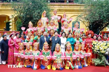 Chương trình hữu nghị đặc biệt chào mừng Tổng thống Hàn Quốc và Phu nhân