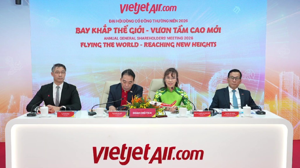 ĐHĐCĐ thường niên năm 2026 Vietjet Air. 