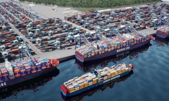 Đà Nẵng khởi công bến cảng container Liên Chiểu hơn 45.000 tỷ đồng