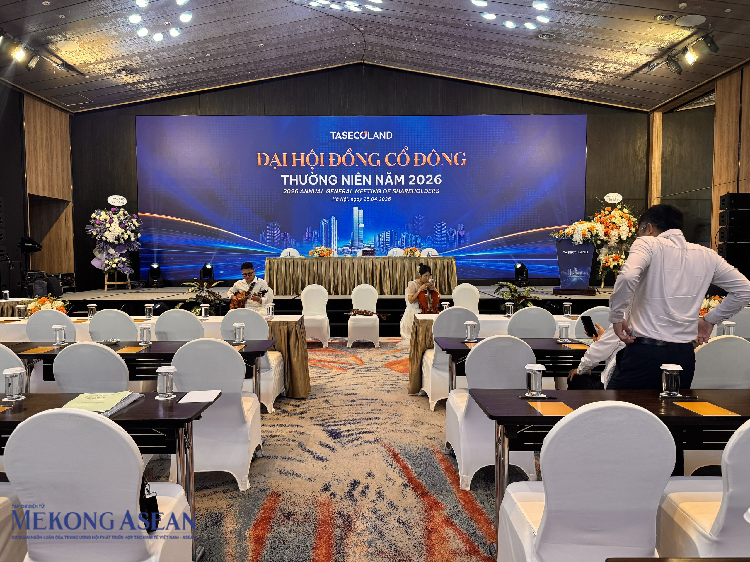 ĐHĐCĐ Taseco Land: Mục tiêu lãi gấp 3 lần cùng kỳ, nâng vốn vượt 5.000 tỷ đồng