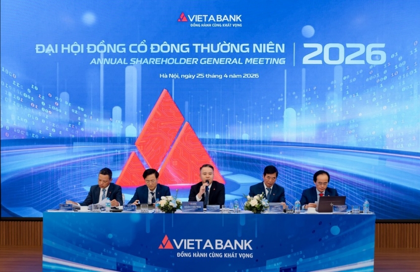 ĐHĐCĐ VietABank 2026: Thông qua kế hoạch lợi nhuận 1.945 tỷ đồng, tăng vốn hơn 55%