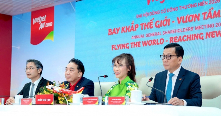 Vietjet đặt mục tiêu tăng trưởng toàn cầu, chia cổ tức 30%