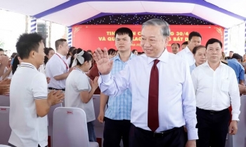 Tổng Bí thư, Chủ tịch nước Tô Lâm động viên công nhân, người lao động TP HCM