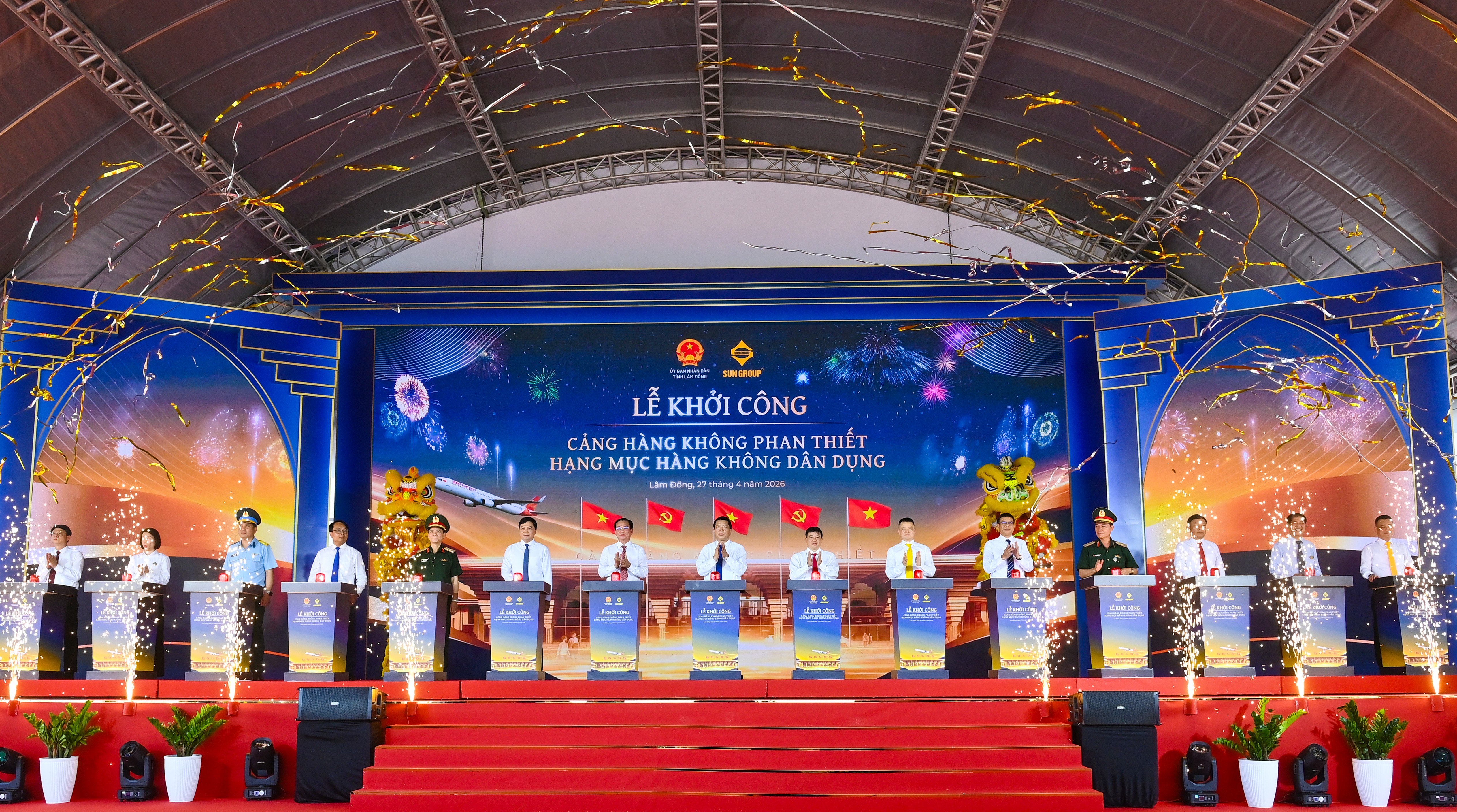 Sun Group khởi công Cảng hàng không Phan Thiết hơn 3.900 tỷ đồng