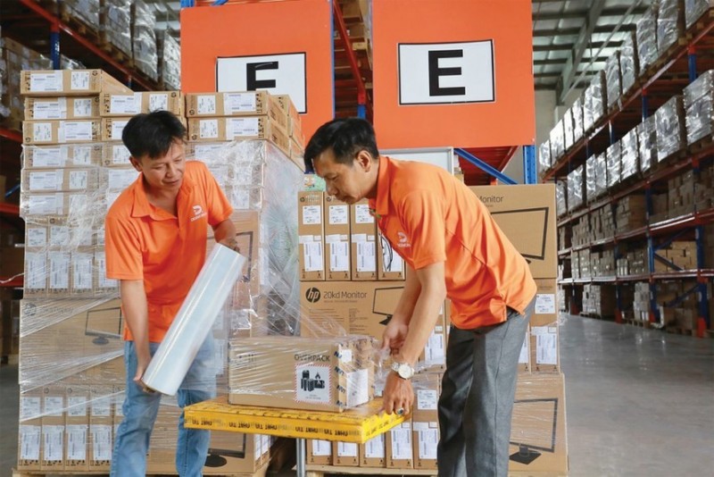 Digiworld hoạt động chính trong lĩnh vực buôn bán, sản xuất các thiết bị, linh kiện, phần mềm công nghệ thông tin. Ảnh: Digiworld.