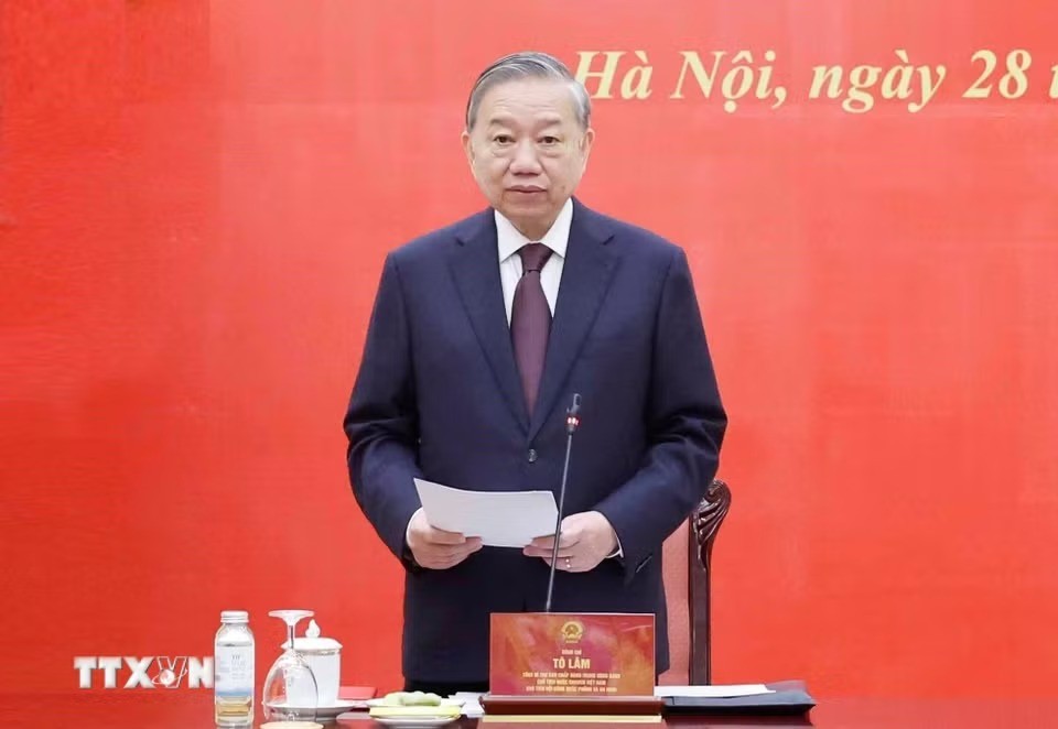 Tổng Bí thư, Chủ tịch nước chủ trì phiên họp Hội đồng Quốc phòng và An ninh