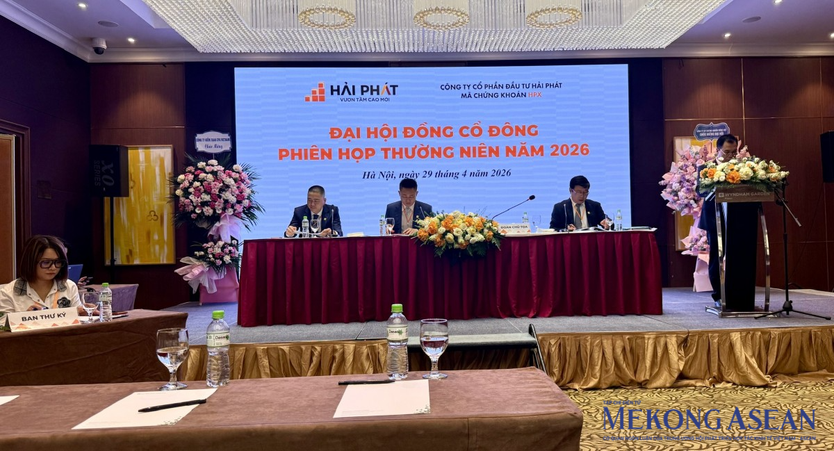ĐHĐCĐ Hải Phát Invest: Mục tiêu lợi nhuận gấp đôi, chào bán 150 triệu cổ phiếu