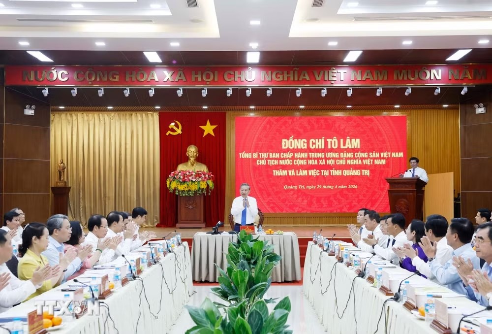 Tổng Bí thư, Chủ tịch nước Tô Lâm: Quảng Trị xác định chiến lược vươn Đông tỏa Tây