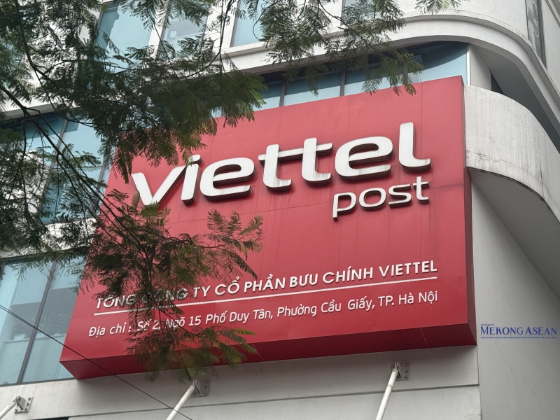 Trụ sở chính của Viettel Post đặt tại số 2, ngõ 15 Duy Tân, phường Cầu Giấy, Hà Nội. Ảnh: Hà Anh/Mekong ASEAN.