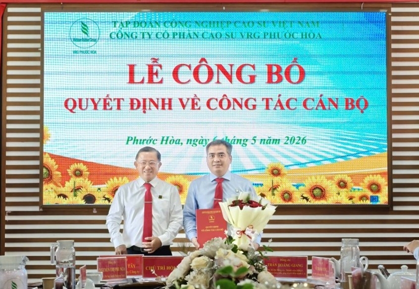 Cao su Phước Hòa bổ nhiệm tân tổng giám đốc
