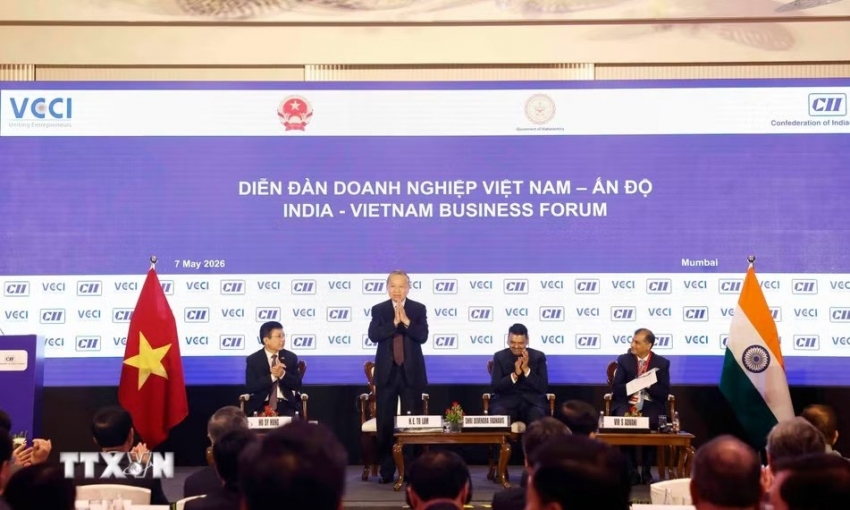 Tổng Bí thư, Chủ tịch nước dự Diễn đàn doanh nghiệp Việt Nam - Ấn Độ