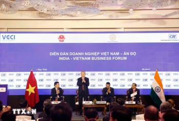 Tổng Bí thư, Chủ tịch nước dự Diễn đàn doanh nghiệp Việt Nam - Ấn Độ