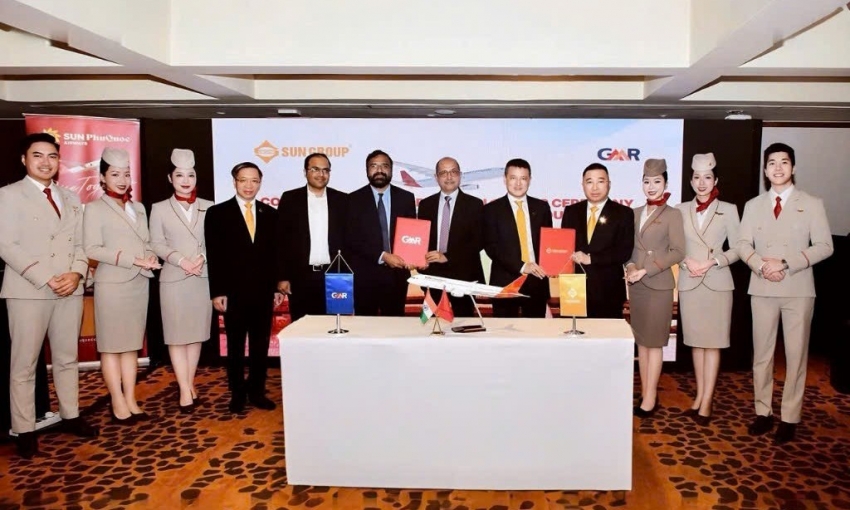 Sun Group bắt tay GMR Group, gắn kết hợp tác hàng không Việt Nam – Ấn Độ