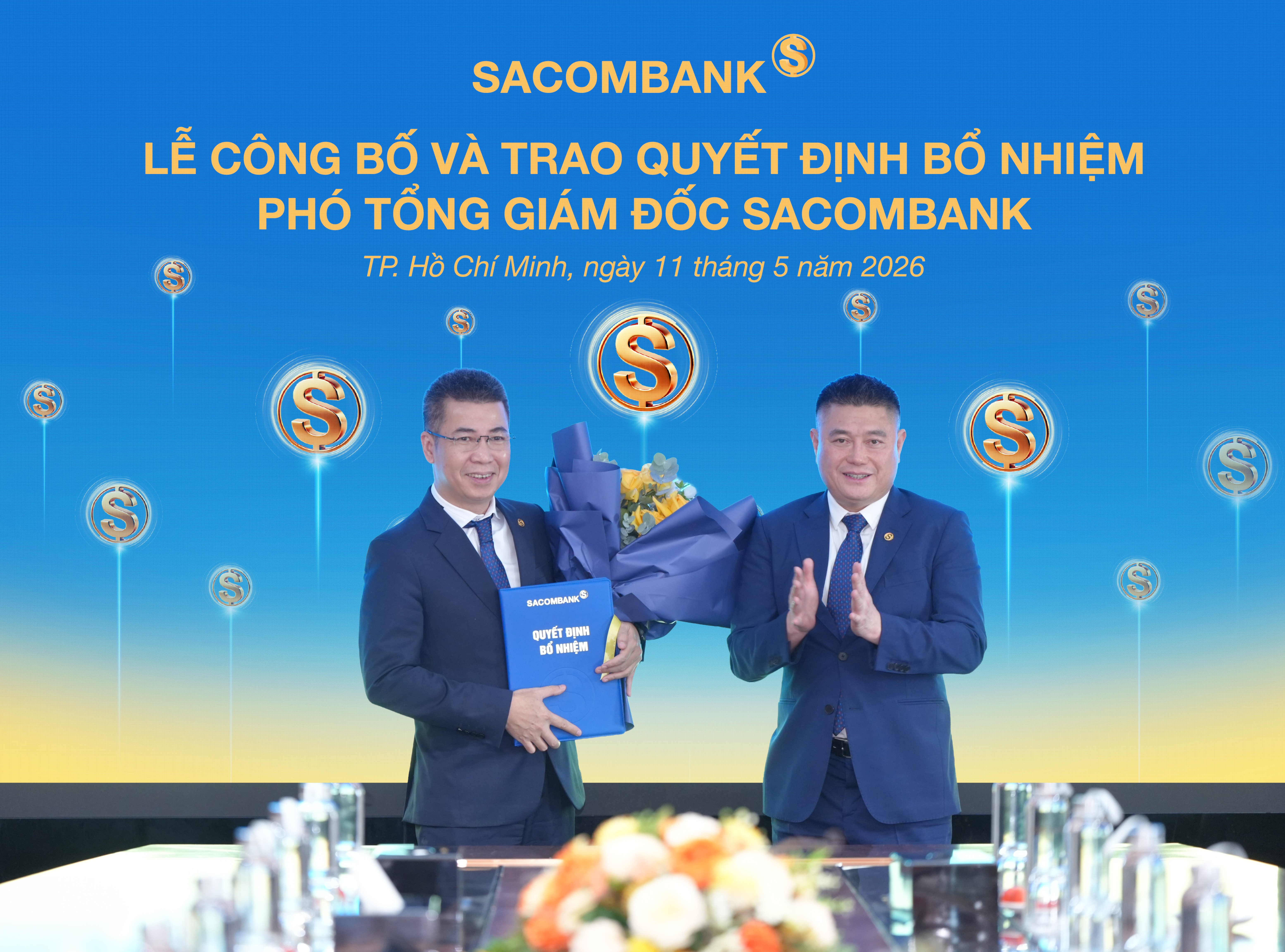 Sacombank bổ nhiệm hai phó tổng giám đốc, kiện toàn bộ máy lãnh đạo