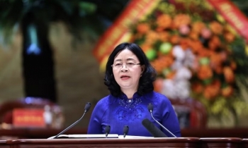 Bà Bùi Thị Minh Hoài tái đắc cử Chủ tịch Mặt trận Tổ quốc Việt Nam
