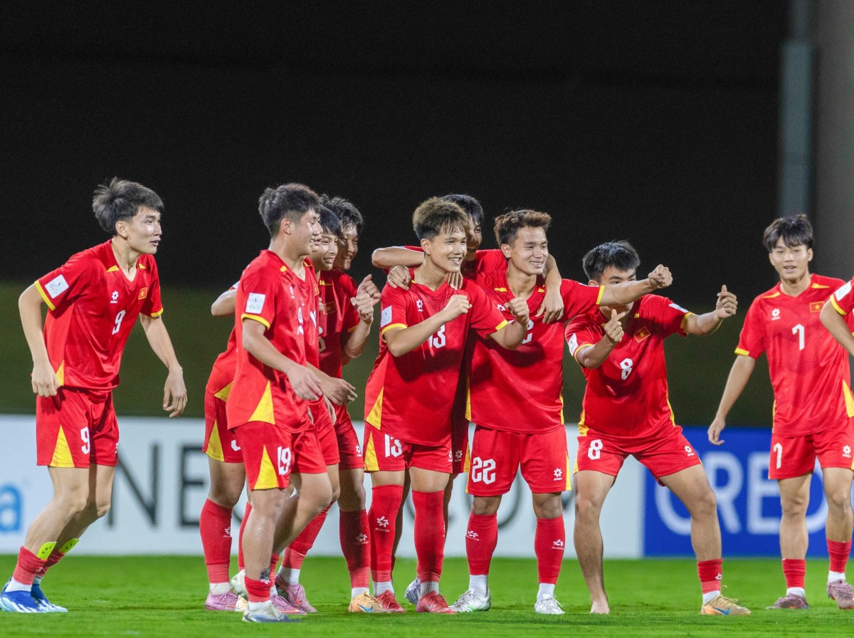 U17 Việt Nam sẽ tham dự World Cup U17 tại Qatar vào tháng 11 tới đây. Ảnh: VFF