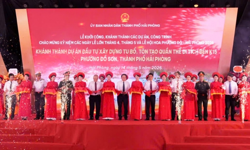 Hải Phòng đồng loạt khánh thành, khởi công 14 dự án trọng điểm