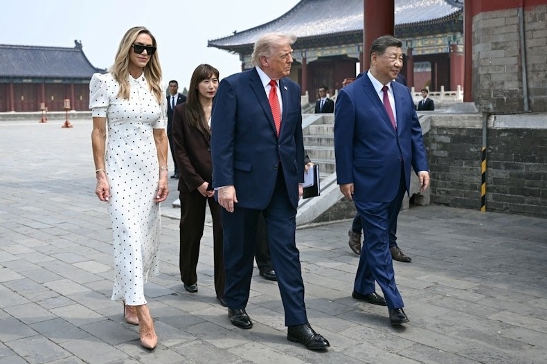 Ông Trump và ông Tập Cận Bình thăm Thiên Đàn Bắc Kinh
