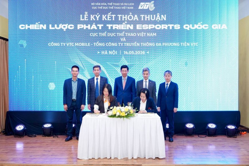 Lễ ký kết hợp tác chiến lược giai đoạn 2026 - 2030 giữa Cục Thể dục thể thao Việt Nam và Tổng công ty Truyền thông đa phương tiện
