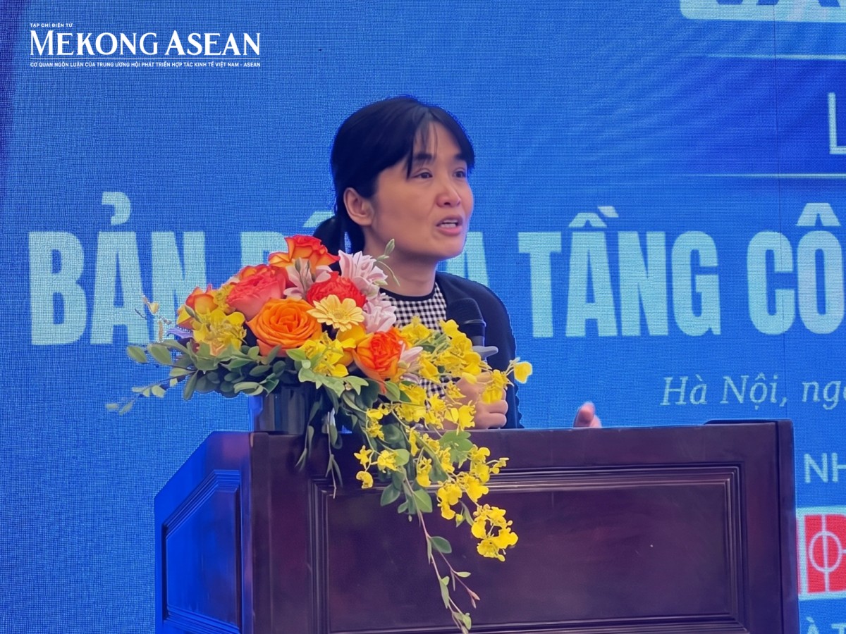 bà Trương Thị Chí Bình, Phó chủ tịch kiêm Tổng Thư ký Hiệp hội Công nghiệp Hỗ trợ Việt Nam (VASI)