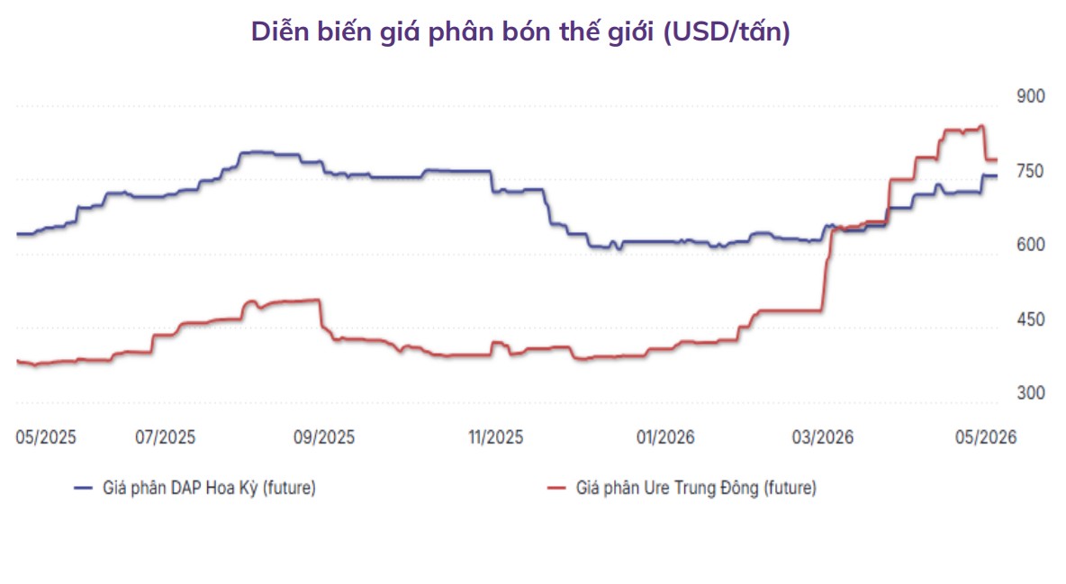 Xuất khẩu phân bón tăng tới 100% trong 4 tháng