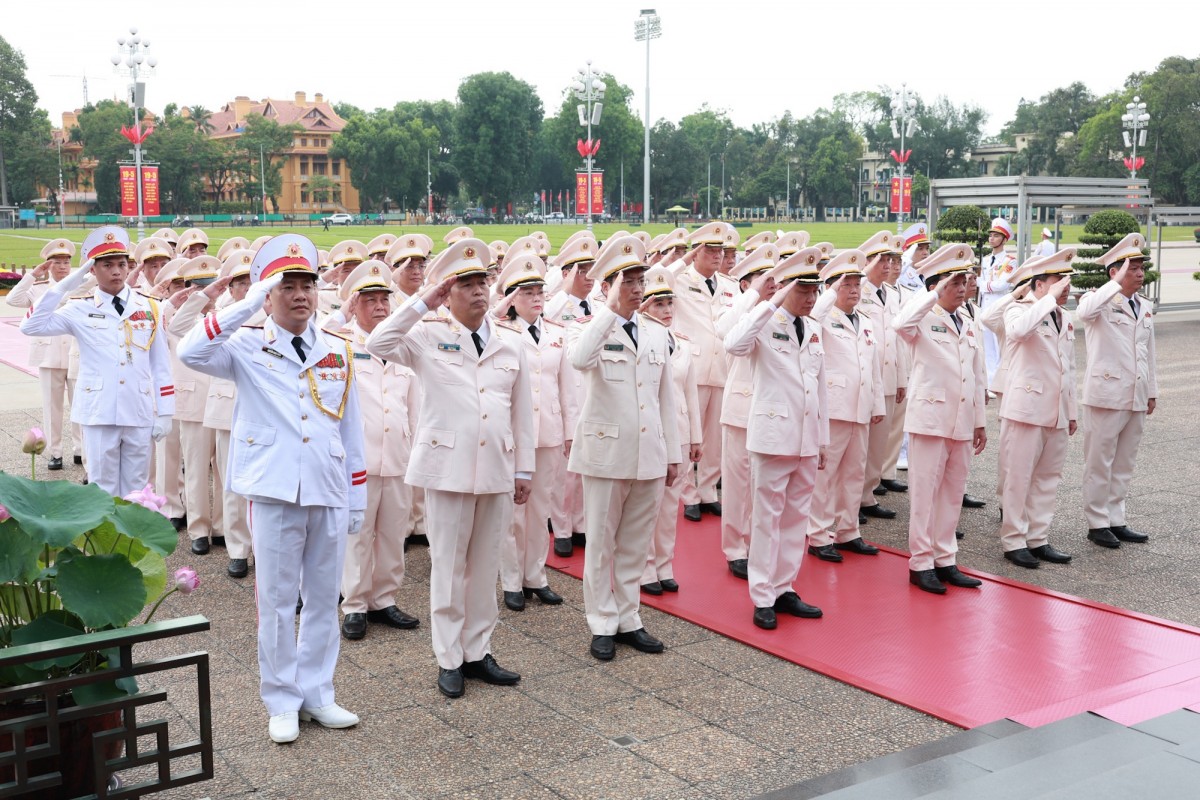 Lãnh đạo Đảng, Nhà nước vào Lăng viếng Chủ tịch Hồ Chí Minh
