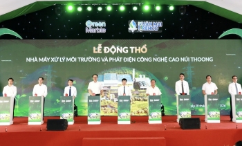 Hà Nội động thổ nhà máy điện rác công suất 2.000 tấn/ngày đêm