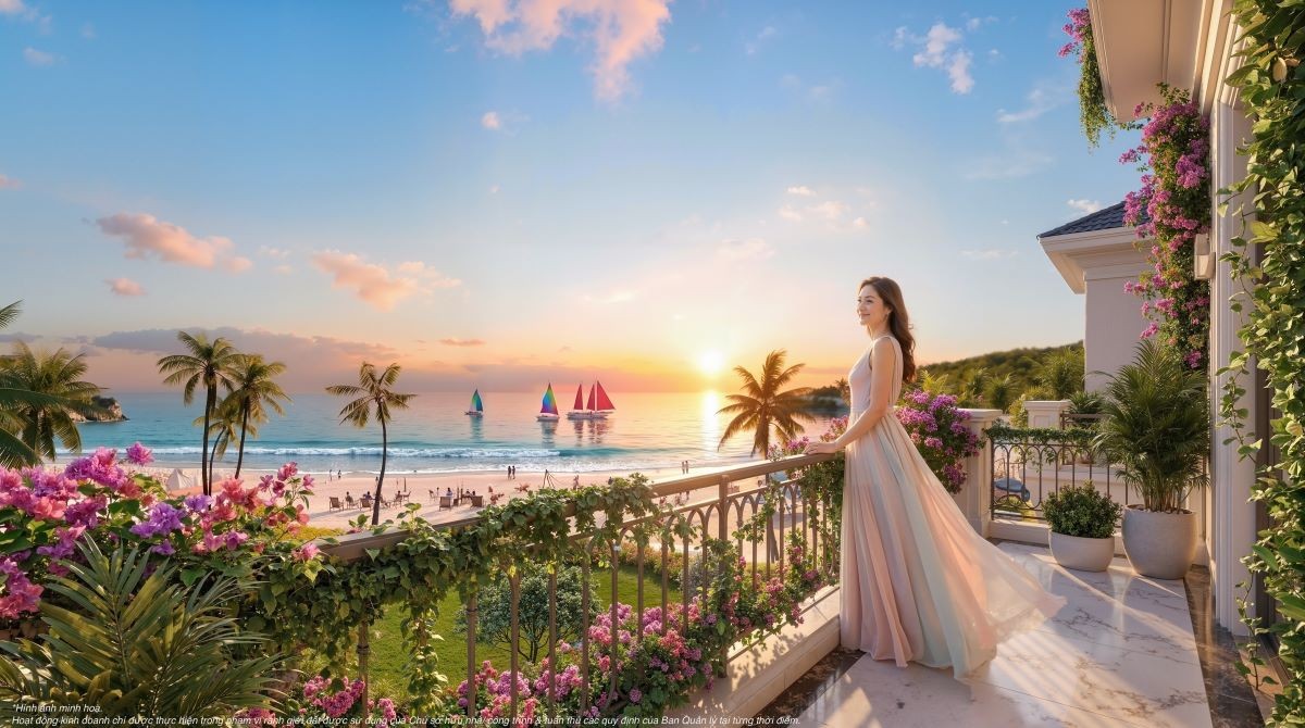 Biệt thự song lập Vinhomes Hải Vân Bay hút khách nhờ chuẩn sống chữa lành