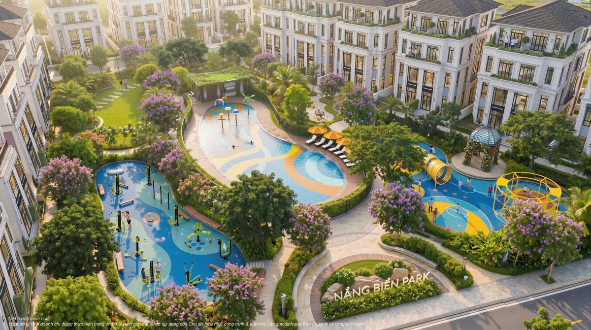 Biệt thự song lập Vinhomes Hải Vân Bay hút khách nhờ chuẩn sống chữa lành