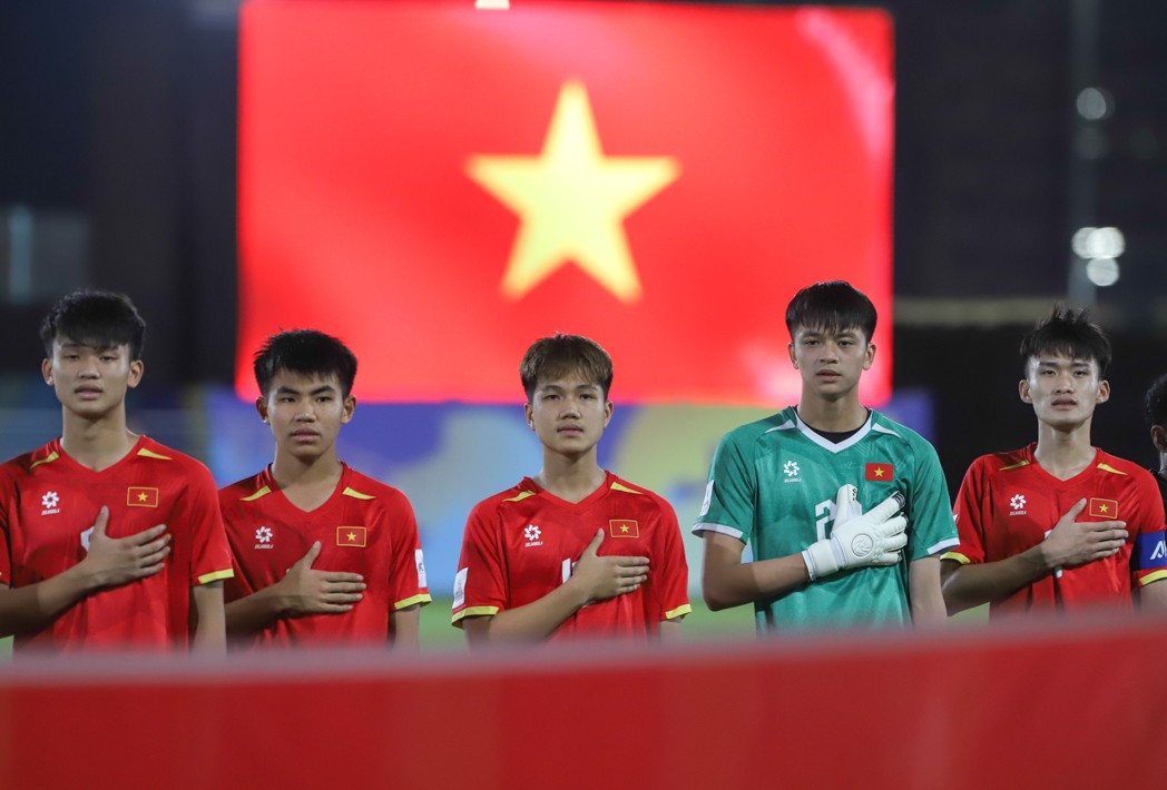 U17 Việt Nam sẽ gặp Mali, Bỉ và New Zealand tại vòng bảng World Cup U17. Ảnh: VFF