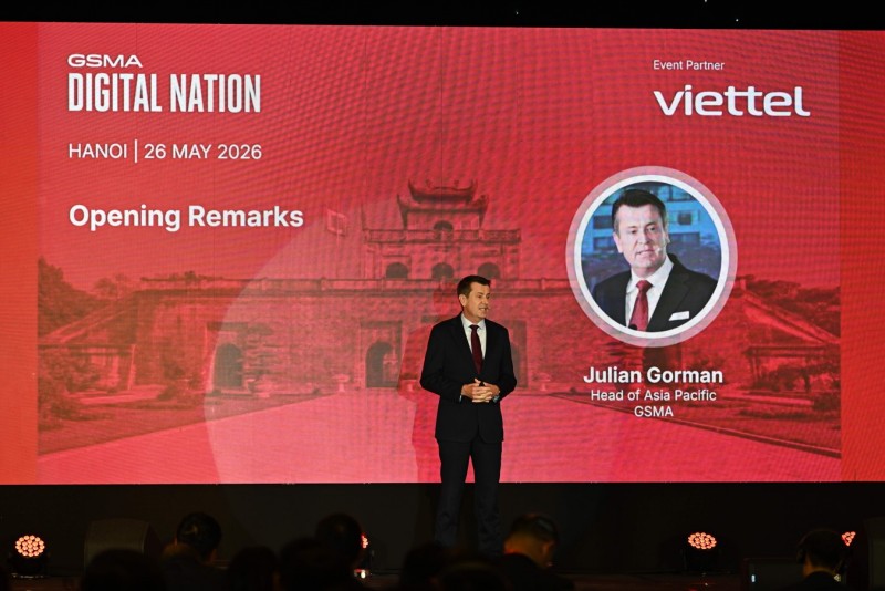 ông Julian Gorman, Giám đốc khu vực Châu Á - Thái Bình Dương của Hiệp hội Di động toàn cầu
