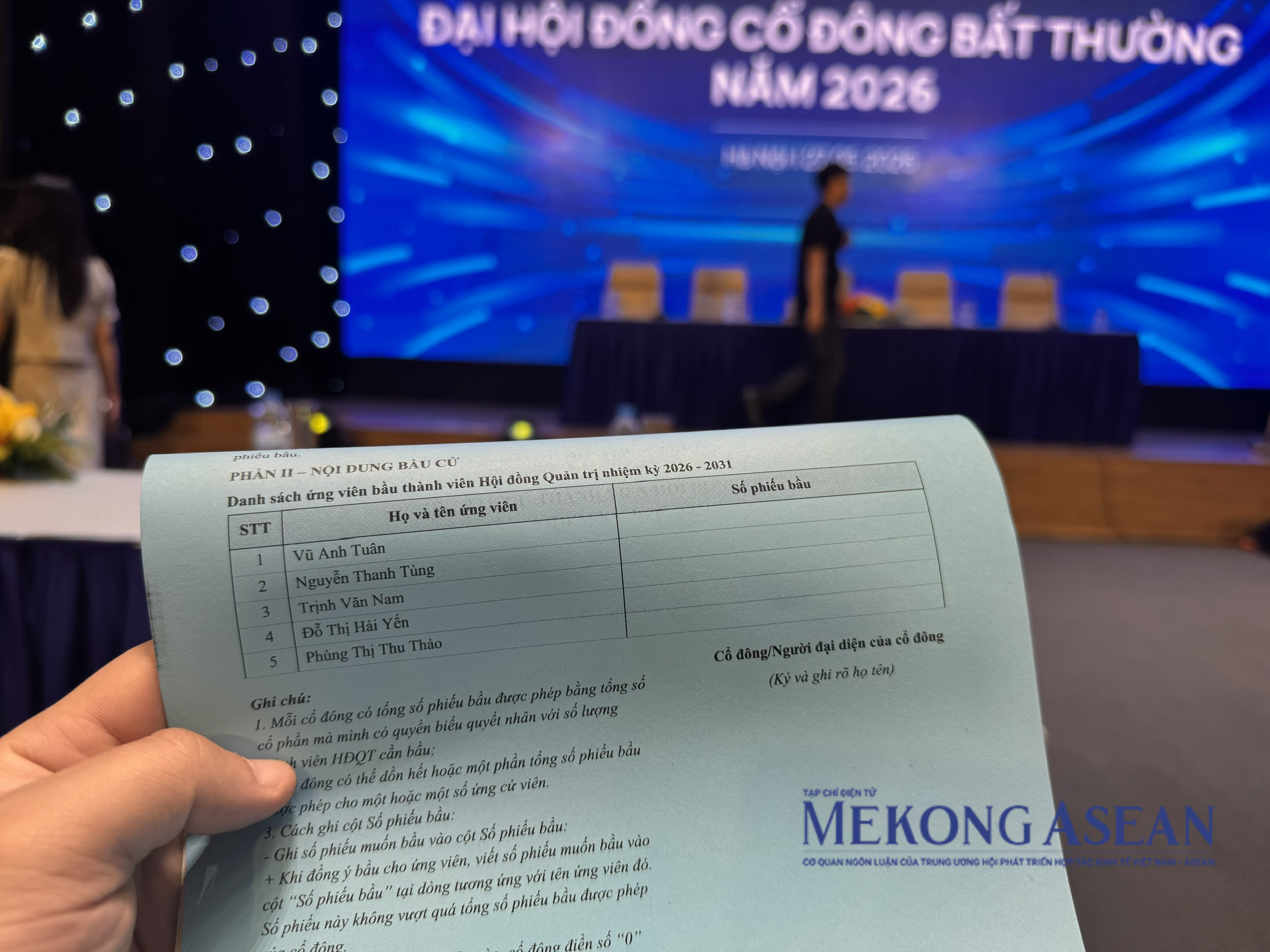 ĐHĐCĐ FLC: Ông Trịnh Văn Quyết không có tên trong danh sách ứng viên HĐQT